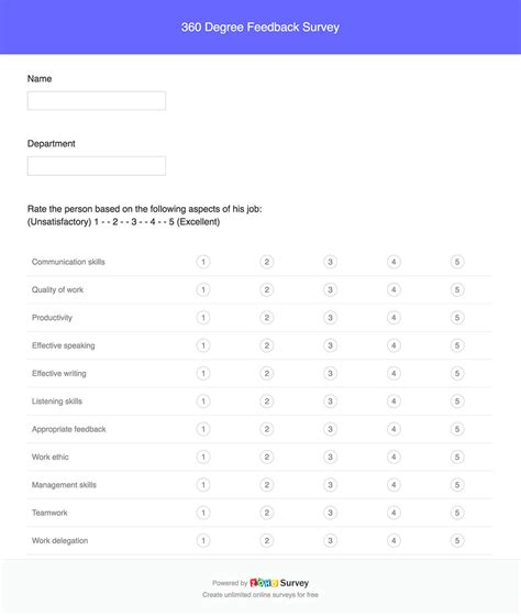 360 Degree Feedback Questionnaire: 60+ Example Questions .